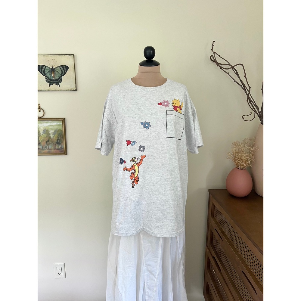 Vintage Winnie The Pooh & Tigger Pocket Tee